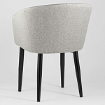 Мягкое кресло на металлических ножках Shaggy Grey варинант исполнения - 5 | Loft Concept в Волгограде