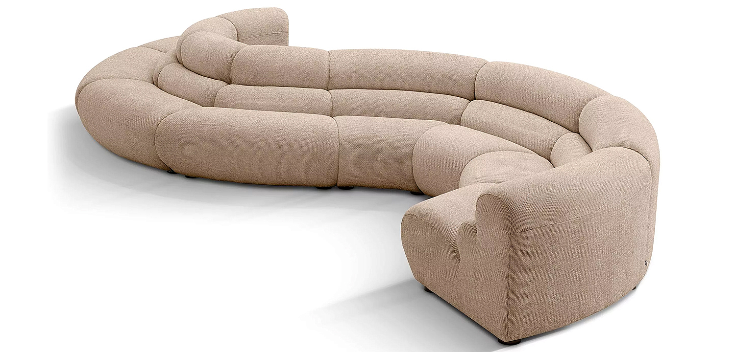 Модульный диван Eichholtz Sofa Lindau Inside Corner Sand Модульный диван Eichholtz Sofa Lindau Inside Corner Sand - Loft-Concept в Волгограде