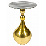 Кофейный столик с мраморной столешницей Sleeve Arabia варинант исполнения - 1 | Loft Concept в Волгограде