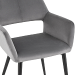 Стул с подлокотниками серый NEASAN STOOL варинант исполнения - 6 | Loft Concept в Волгограде