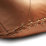 Дизайнерское кожаное кресло в форме руки Poltronova Joe Gold  Armchair варинант исполнения - 9 | Loft Concept в Волгограде