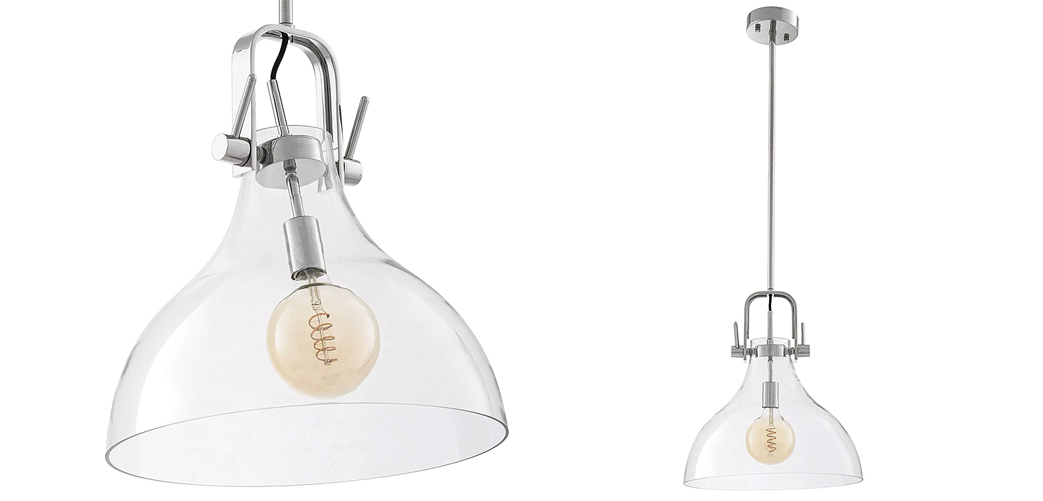 Подвесной светильник Eichholtz Lamp Connery Nickel Подвесной светильник Eichholtz Lamp Connery Nickel - Loft-Concept в Волгограде