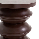 Фигурный приставной столик бордового цвета  AMORPHOUS варинант исполнения - 3 | Loft Concept в Волгограде