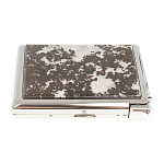 Портсигар на 20 сигарет с газовой зажигалкой из натурального камня Флогопит Stone Cigarettes Cases варинант исполнения - 2 | Loft Concept в Волгограде