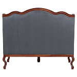 Диван двухместный из натурального бука цвета антрацит Solid Luxury варинант исполнения - 2 | Loft Concept в Волгограде