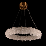 Люстра круглая с натуральным горным хрусталем Crystal Shimmer варинант исполнения - 3 | Loft Concept в Волгограде