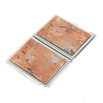 Портсигар с газовой зажигалкой из натурального камня Пегматит Stone Cigarettes Cases варинант исполнения - 2 | Loft Concept в Волгограде