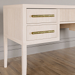 Большой Рабочий стол Primo с 5 выдвижными ящиками Светлый дуб варинант исполнения - 4 | Loft Concept в Волгограде