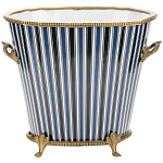 Кашпо Blue black design варинант исполнения - 1 | Loft Concept в Волгограде