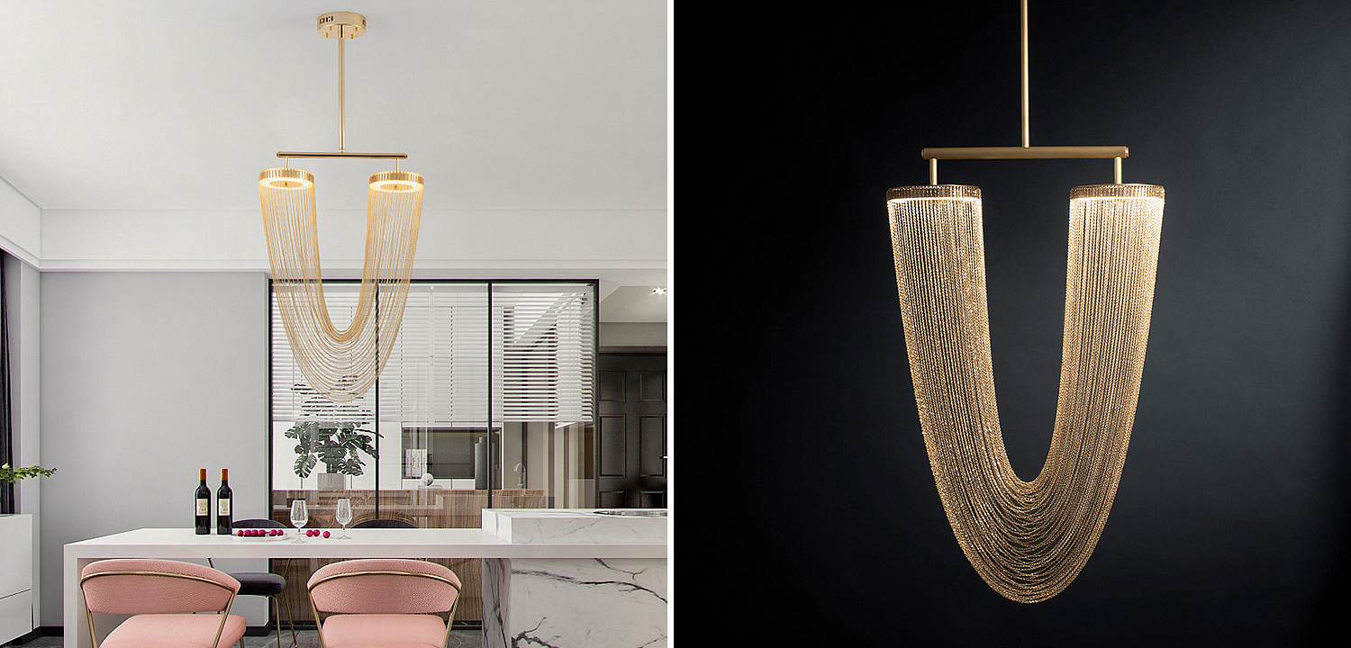Люстра Otero Gold Larose Guyon Люстра Otero Gold Larose Guyon - Loft-Concept в Волгограде