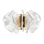 Бра с крупными прозрачными лепестками с рельефной поверхностью Ethereal Bloom варинант исполнения - 1 | Loft Concept в Волгограде