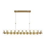 Люстра овальная с круглыми светодиодными источниками света Maxine Light варинант исполнения - 4 | Loft Concept в Волгограде