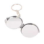 Зеркало брелок карманное двухстороннее из натурального камня Оникс Silver Stone Mirrors варинант исполнения - 6 | Loft Concept в Волгограде