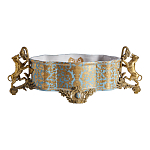 Чаша с орнаментом на бронзовых ножках в виде львов Eden Garden варинант исполнения - 3 | Loft Concept в Волгограде