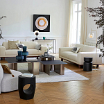 Приставной столик из массива манго AMORPHOUS варинант исполнения - 3 | Loft Concept в Волгограде