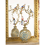 Бронзовый подсвечник Птичий рай Flora варинант исполнения - 5 | Loft Concept в Волгограде