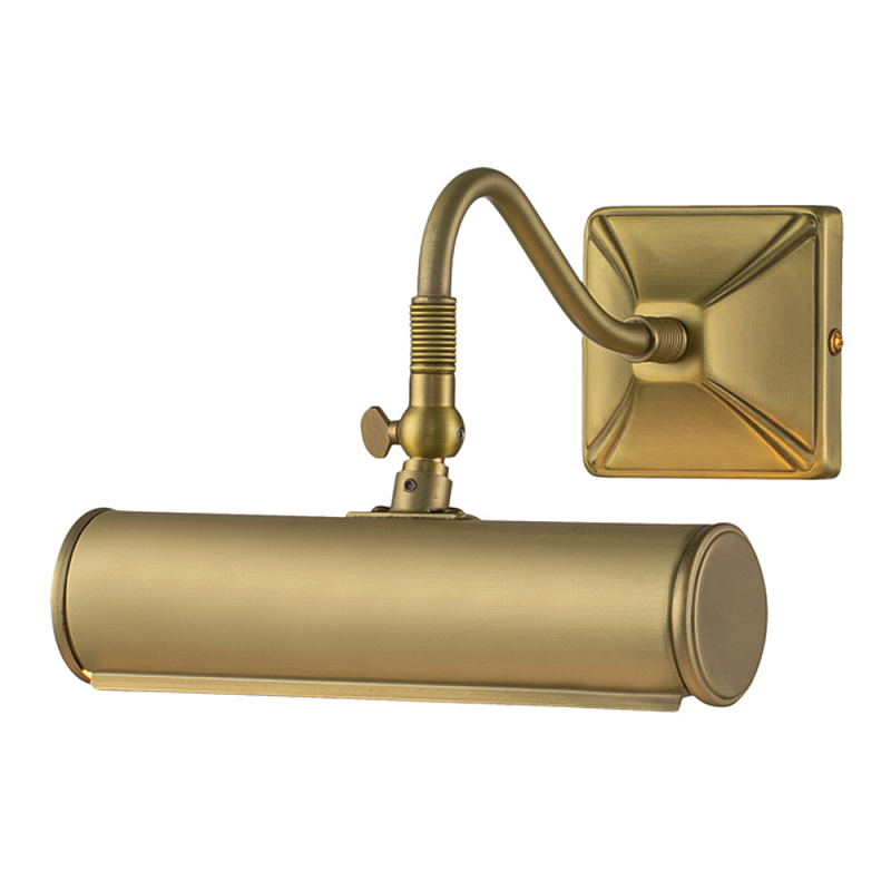 Светильник для картин с коротким цилиндрическим плафоном Elstead Lighting Латунь Бронза в Волгограде | Loft Concept 