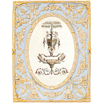 Декоративный постер в раме с рельефным растительным узором арабески New Collection of Arabesques Poster варинант исполнения - 4 | Loft Concept в Волгограде