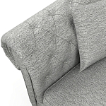 Мебельная ткань Шенилл серый цвет 138 см T4-34 варинант исполнения - 4 | Loft Concept в Волгограде