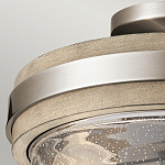 Потолочный светильник с прозрачным стеклянным плафоном с эффектом пузырьков Kichler варинант исполнения - 3 | Loft Concept в Волгограде