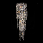 Бра с каскадом из прозрачного хрусталя и корпусом из металла цвета хром Constant Sparks варинант исполнения - 8 | Loft Concept в Волгограде