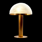 Настольная лампа c абажуром в форме купола из натурального камня  Heavenly Harmony варинант исполнения - 1 | Loft Concept в Волгограде