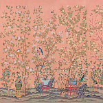 Обои ручная роспись Belvoir Apricot  варинант исполнения - 1 | Loft Concept в Волгограде