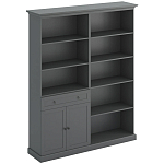 Двойной стеллаж с ящиком и 2-мя дверцами Percent Rack варинант исполнения - 2 | Loft Concept в Волгограде