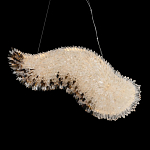 Подвесной светильник в форме крыла из кристаллов Angel Wing варинант исполнения - 2 | Loft Concept в Волгограде