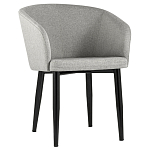 Мягкое кресло на металлических ножках Shaggy Grey варинант исполнения - 1 | Loft Concept в Волгограде