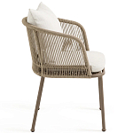 Кресло уличное Bonnie Beige Chair варинант исполнения - 3 | Loft Concept в Волгограде