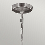 Люстра двухъярусная с белыми матовыми стеклянными плафонами в форме винных бокалов Feiss варинант исполнения - 6 | Loft Concept в Волгограде