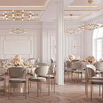 Бра с золотым основанием и прозрачным плафоном цилиндрической формы Golden Geometry варинант исполнения - 3 | Loft Concept в Волгограде