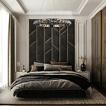 Люстра круглая подвесная с хрустальными элементами на золотом основании Диаметр 79 см Ring Horizontal варинант исполнения - 5 | Loft Concept в Волгограде