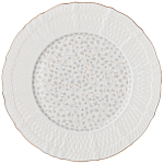 Обеденный сервиз белого цвета из фарфора на 6 персон 23 предмета Floral Charm варинант исполнения - 1 | Loft Concept в Волгограде