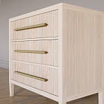 Комод Primo с 3 выдвижными ящиками Светлый дуб варинант исполнения - 2 | Loft Concept в Волгограде