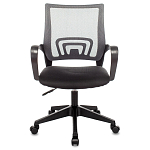 Офисное кресло с основанием из черного пластика Desk chairs Grey варинант исполнения - 3 | Loft Concept в Волгограде