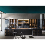 Кухонный гарнитур из массива дуба и камня Ratio Dada Engenereed варинант исполнения - 19 | Loft Concept в Волгограде