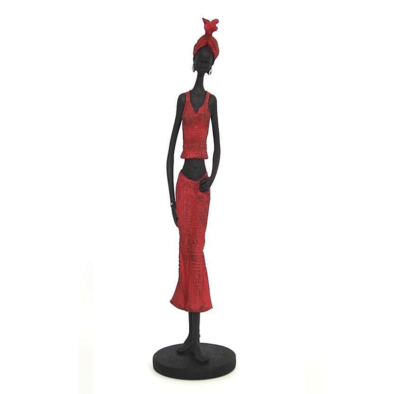 Фигурка негритянка из полистоуна African Casipea Мульти Фигурка негритянка из полистоуна African Casipea Мульти в Волгограде | Loft Concept