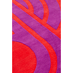 Дизайнерский ковер розовый Poltronova Sofo Rosancio Rug варинант исполнения - 3 | Loft Concept в Волгограде