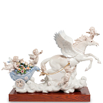 Статуэтка фарфоровая Небесная колесница Charming Statuette варинант исполнения - 1 | Loft Concept в Волгограде