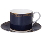 Чайный набор из фарфора синий на 6 персон 12 предметов 300 мл Porcelain Horse Set  варинант исполнения - 1 | Loft Concept в Волгограде