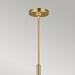 Люстра с 6-ю лампами на тонких изогнутых рожках в современном стиле Feiss варинант исполнения - 3 | Loft Concept в Волгограде