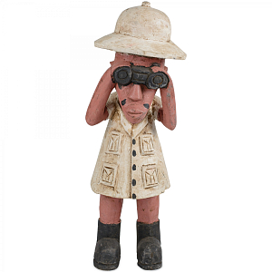 Антикварная статуэтка колонизатор Танзания I