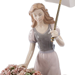 Статуэтка фарфоровая Девушка с цветами Charming Statuette варинант исполнения - 1 | Loft Concept в Волгограде
