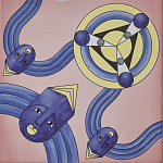 Плитка дизайнерская с узором Дива варинант исполнения - 3 | Loft Concept в Волгограде