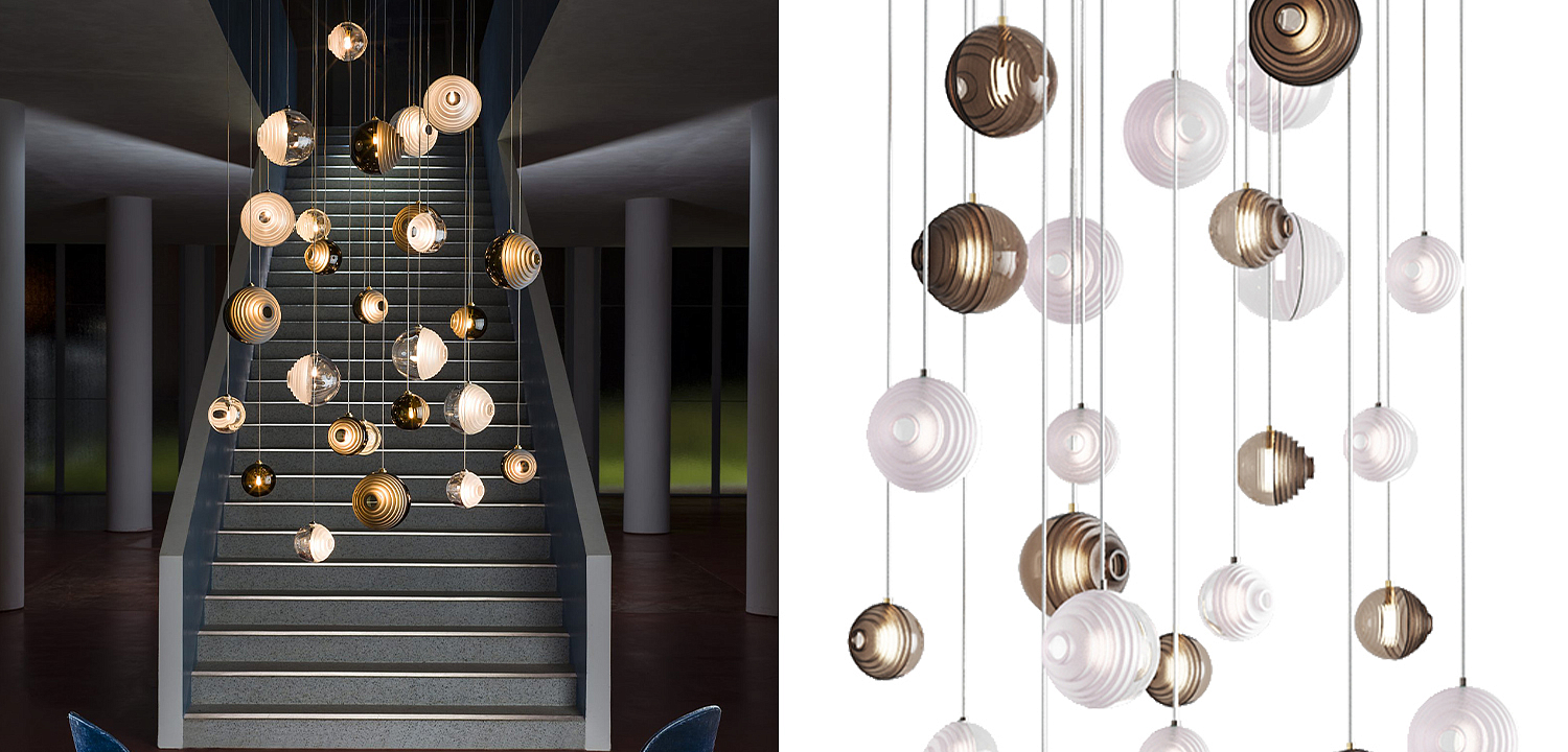 Каскадная Люстра Loft Industry Modern Glass Universe Каскадная Люстра Loft Industry Modern Glass Universe - Loft-Concept в Волгограде