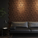 Гипсовая 3D панель с принтографией PM-50 варинант исполнения - 2 | Loft Concept в Волгограде