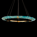 Люстра в форме кольца с цветочным декором Warm Heavenly Light варинант исполнения - 5 | Loft Concept в Волгограде