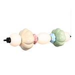 Подвесной светильник линейный с керамическими элементами 24W LED Fragrant Light варинант исполнения - 4 | Loft Concept в Волгограде